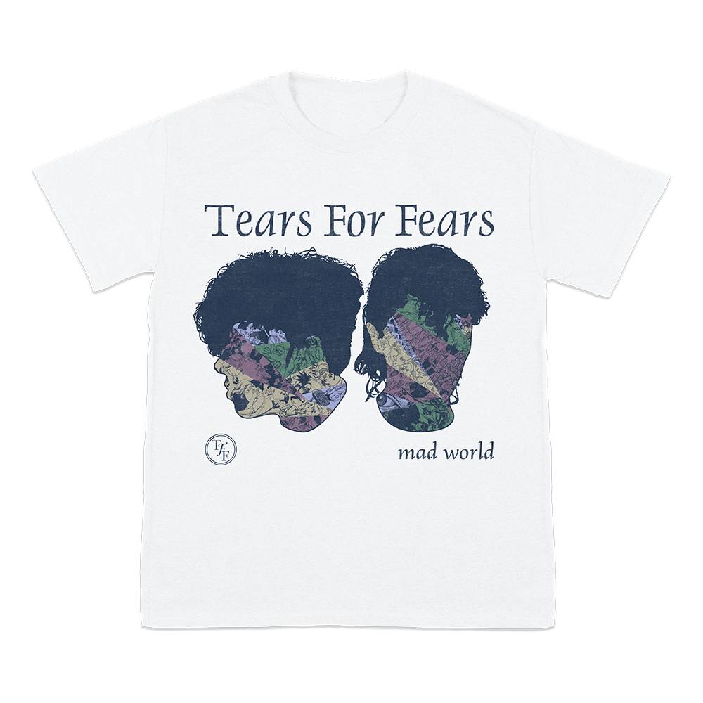 FAMILIAR FACES WHITE TEE Tears For Fears