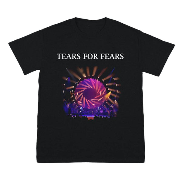 LIVE PHOTO BLACK 2023 TOUR TEE Tears For Fears