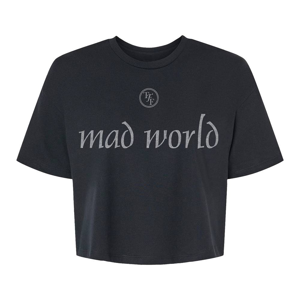 MAD WORLD WOMENS CROPPED TEE | Tears For Fears