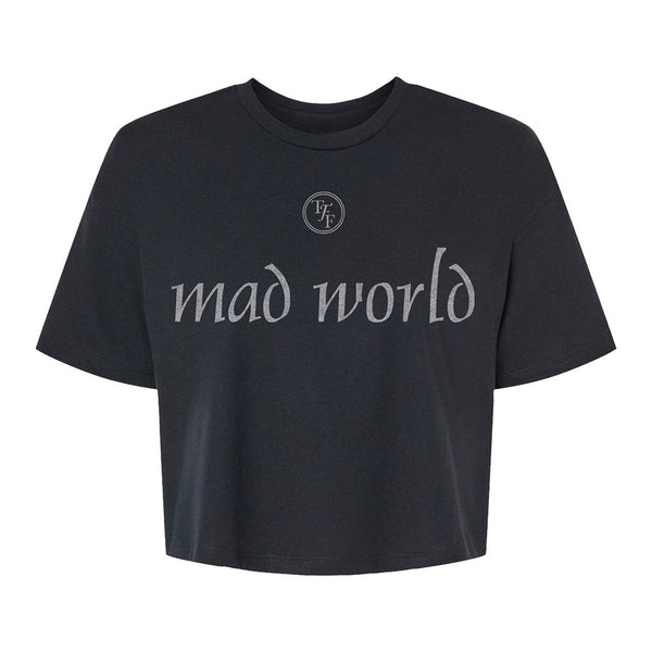 MAD WORLD WOMENS CROPPED TEE