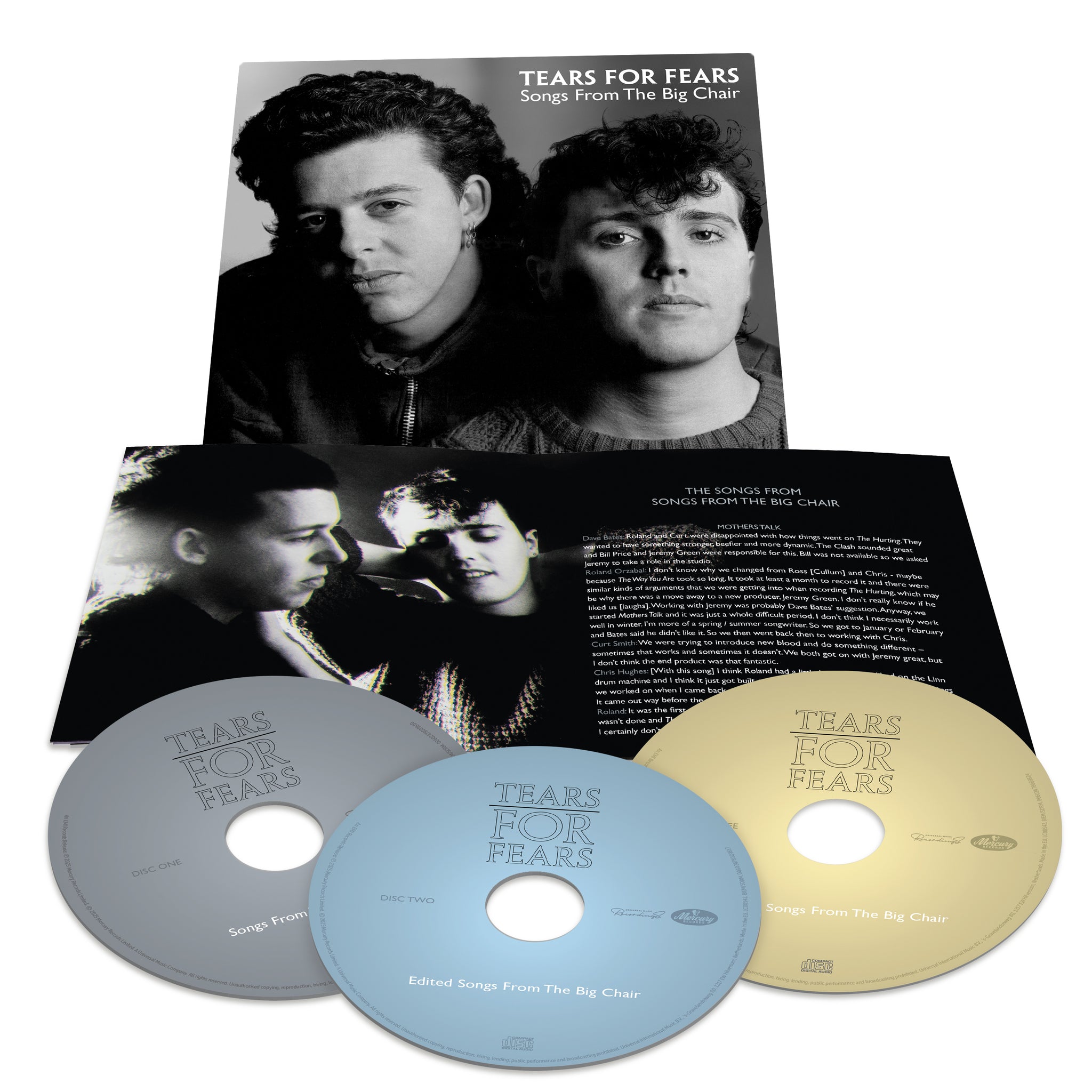 Songs From The Big Chair 3CD | Tears For Fears